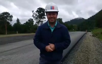 MOP pone en marcha pavimentación de  Carretera Austral entre el sector El Pangue y el  lago Risopatrón