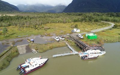 MOP mejorará muelle de Bahía Exploradores y acceso al muelle de Puerto Río Tranquilo