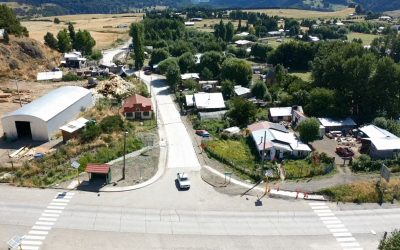 MOP terminó construcción de obras de seguridad vial en el sector Alto Baguales