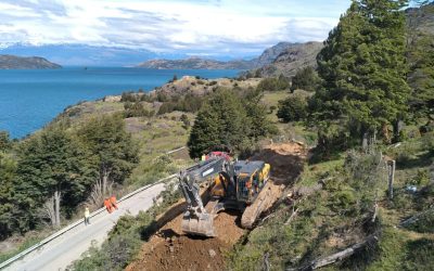 MOP pavimentará 16,5 km de la ruta 7 sur, entre sector Laguna Verde y alcantarilla Cascada