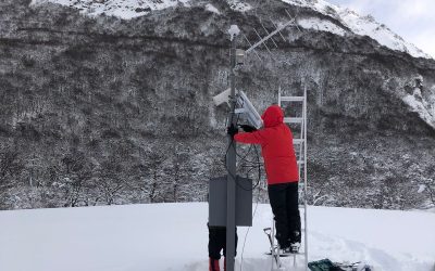 DGA del MOP instaló Estación Meteorológica en sector Portezuelo Ibáñez