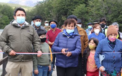 Comunidad  de Alto Mañihuales cuenta con nuevo puente