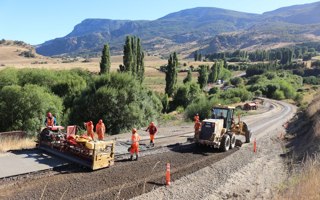 MOP inicia pavimentación del camino cruce Ruta 7-Ensenada Valle Simpson