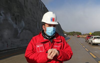 Subsecretario de Obras Públicas pone en marcha blanca Variante Sur de Coyhaique