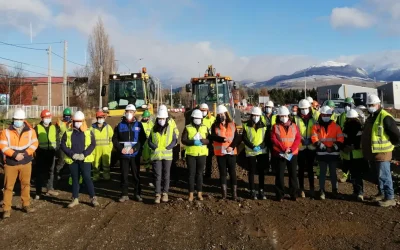 Gobierno inspecciona avance de obras del Plan Paso a Paso Chile se Recupera en Coyhaique