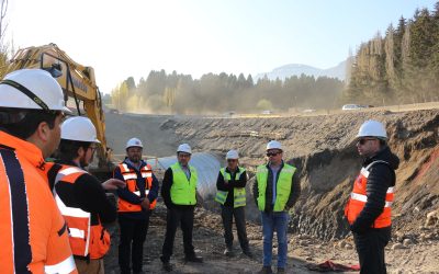 Vialidad genera conjunto de medidas para solucionar socavón producido a la altura del sector La Cruz, entre la Avenida Baquedano y el Museo Regional