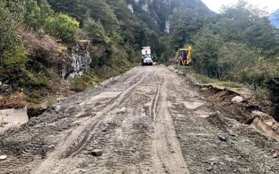 Vialidad del MOP rehabilita camino y entrega conectividad entre Puerto Río Tranquilo y Bahía Exploradores