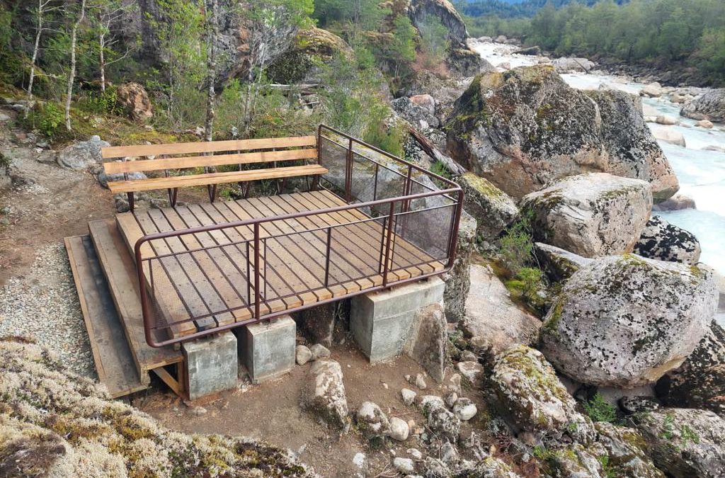 CONAF Y MOP destacan avances en desarrollo de obras en el Parque Nacional Queulat