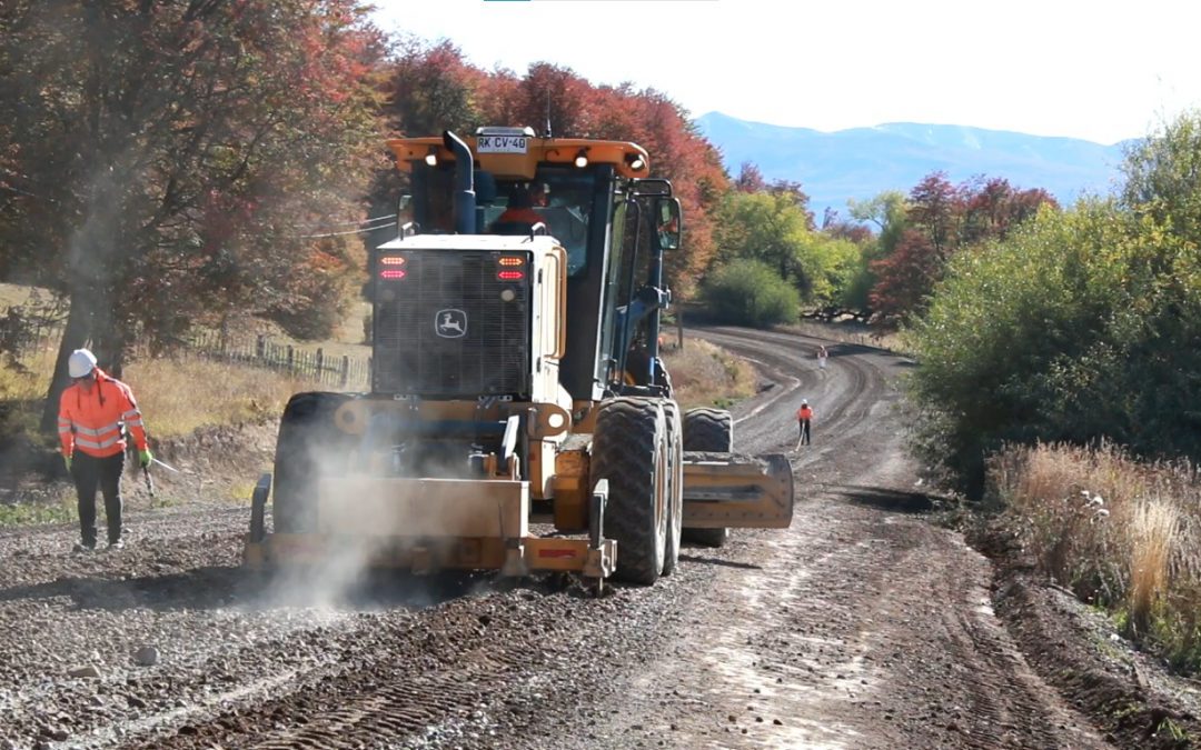 MOP impulsa mejorar caminos con soluciones intermedias en la región de Aysén