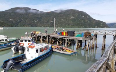 En licitación se encuentra diseño para reponer dos muelles en Caleta Tortel que mejorarán conectividad interna de vecinos y vecinas