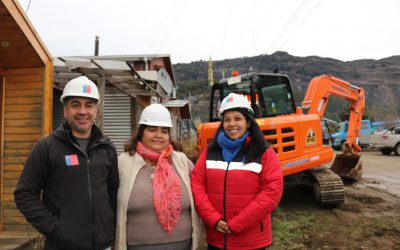 Familias de Bahía Murta contarán con reposición completa del Servicio Sanitario Rural