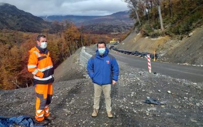 En la comuna de O´Higgins:Trabajos de conservación vial en el sector Cuesta El Hacha tienen 68% de avance