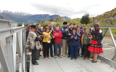 Nuevo puente mecano El Blanco mejorará conectividad de familias del sector Lago Norte