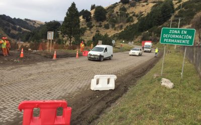 Por obras de pavimentación se redireccionará tránsito vehicular en el acceso  norte a Coyhaique