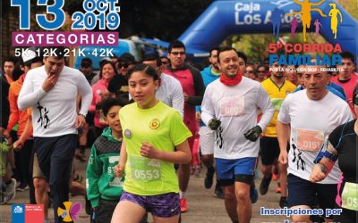 En marcha inscripciones para participar en “5° Corrida Familiar por la Inclusión MOP-Centro Rehabilita”