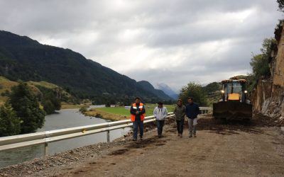 SEREMI del MOP anunció: “Estamos mejorando la conectividad interior de los vecinos con nuevas obras en los caminos Lago Riesco-Río Cóndor y El Turbio-Gloria”