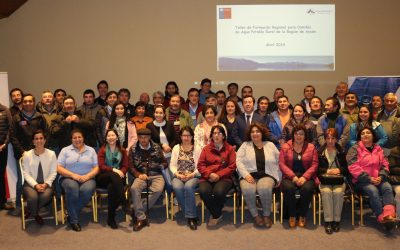 25 Comités de Agua Potable Rural participaron en Taller de Formación para Dirigentes y Trabajadores de APR en la región de Aysén