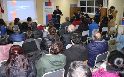 Positiva reunión de participación ciudadana da inicio a Diseño para reponer parcialmente la Escuela Víctor Domingo Silva
