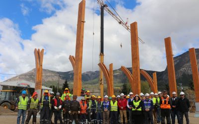 Equipo MOP constata 8% de avance en la construcción del nuevo Terminal de Buses Regional