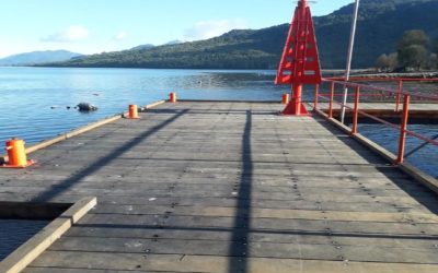 MOP finalizó mejoramiento de Muelle y Rampa en Puyuhuapi