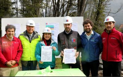 Ministro (s) del MOP pone en marcha contrato de pavimentación de 16,86 KM en la Carretera Austral Sur