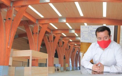 84% de avance presenta construcción de  nuevo Terminal de Buses Regional