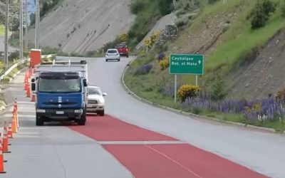 Vialidad instala  sello de alta fricción en zonas urbanas y mensajería variable para informar estado de las rutas