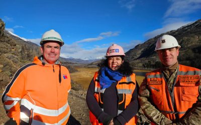 MOP y Cuerpo Militar del Trabajo construyen 15 km y abren camino a Lago Brown
