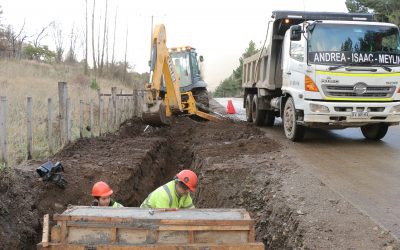 Pavimentación del camino cruce puente Osses – Río Claro se acerca al 100% de ejecución
