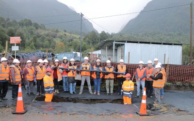 Inician obras para entregar agua potable a 135 familias en el sector Río Los Palos en Puerto Aysén