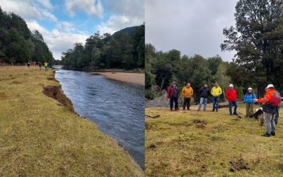 Defensas fluviales en la ribera del Río Turbio entregarán mayor protección y seguridad a vecinos y vecinas de la comuna de Lago Verde