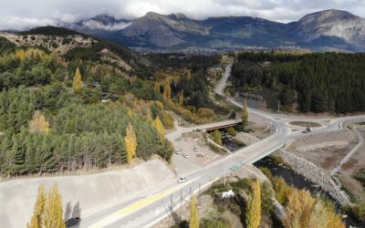 Concluyen obras viales en el acceso norte a la ciudad de Coyhaique