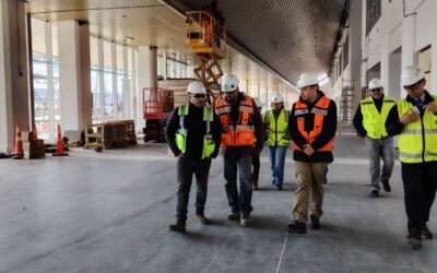 Avanzan obras claves en conectividad aérea para el desarrollo productivo en la Región de Aysén