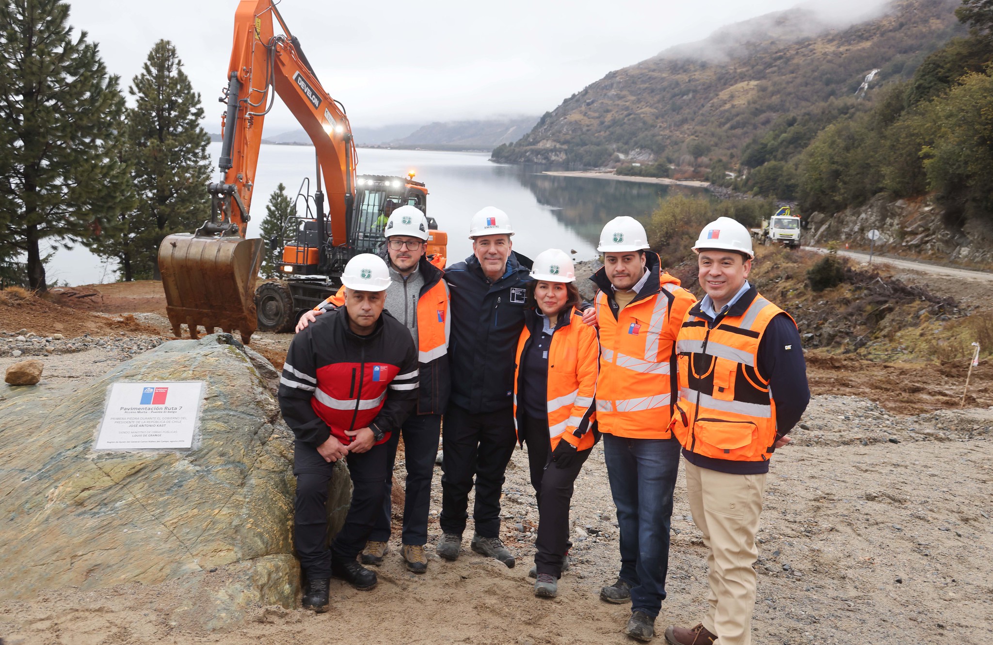 MOP inicia pavimentación de un nuevo tramo de la Carretera Austral en comuna de Río Ibáñez por una inversión cercana a los 70 mil millones de pesos